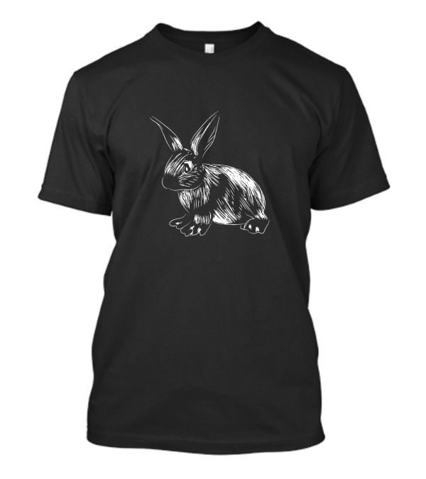 Easter Bunny Sketch T-Shirt