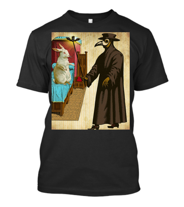 Easter Bunny Meets Plague Doctor T-Shirt