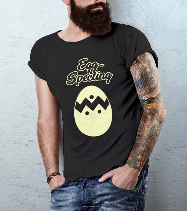 Egg-Specting Easter Egg With Zigzag T-Shirt