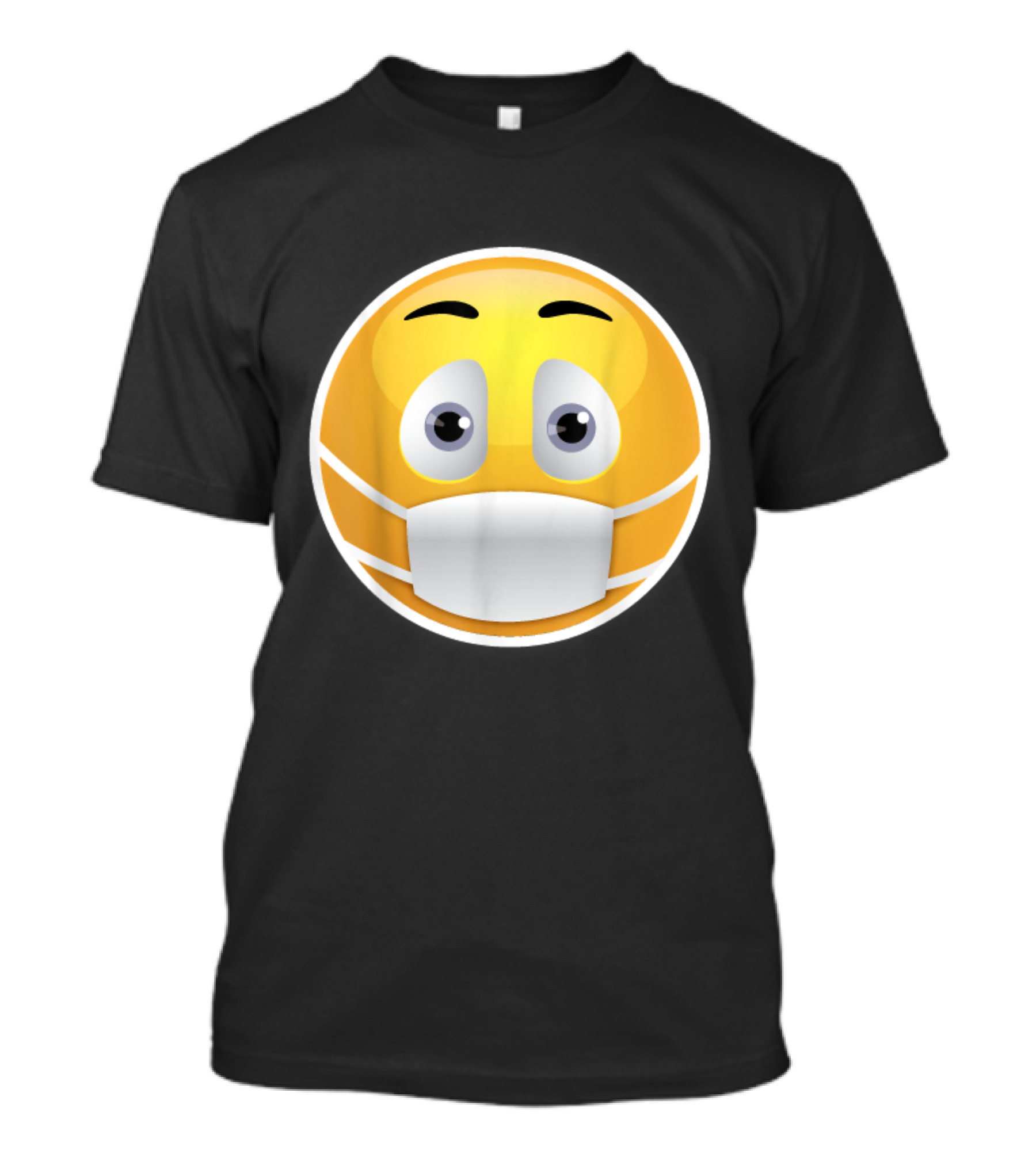 Face Medical Mask Emoji Surgical Health T-Shirt