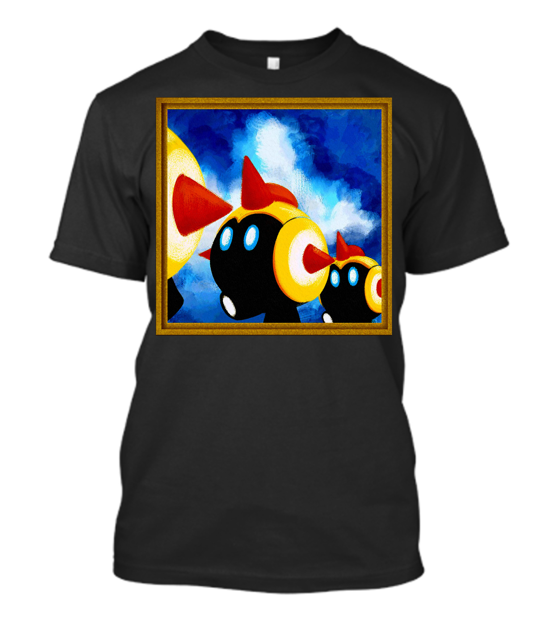 Falinks Battlefield Marching Formation In Vibrant Skyframe T-Shirt