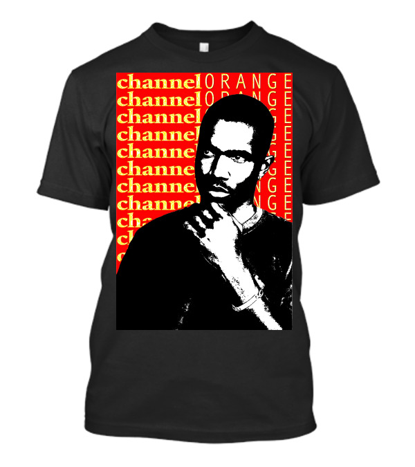 Channel Orange Frank Ocean Black And White Portrait T-Shirt