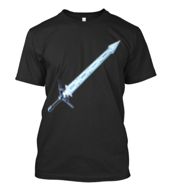 Frostblade Sword Icon Gaming Merchandise T-Shirt