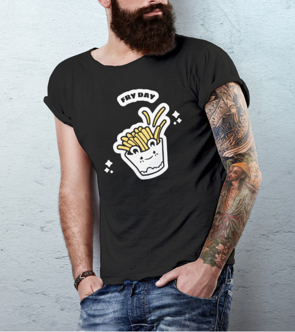 Fry Day Happy French Fries T-Shirt