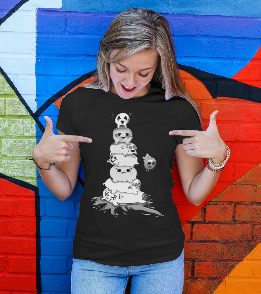 Little Things Next Ghostly Melting Marshmallow Stack T-Shirt