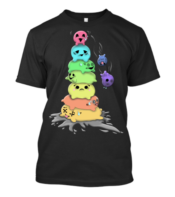 Little Things Gooey Creatures Stack T-Shirt