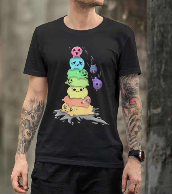 Little Things Gooey Creatures Stack T-Shirt