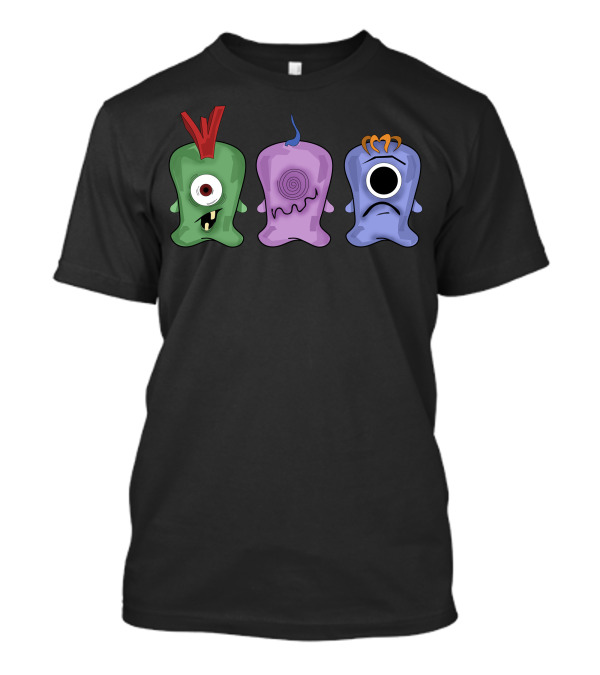Mini Sweet Monsters Colorful Trio T-Shirt