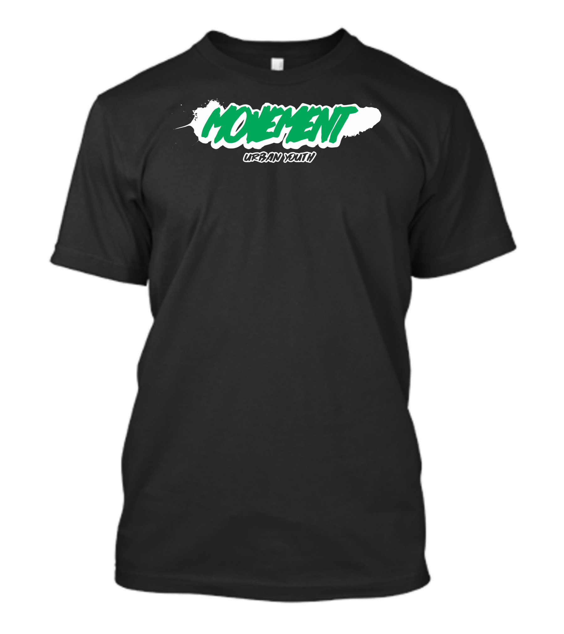 MOVEMENT Urban Youth Bold Green Text T-Shirt