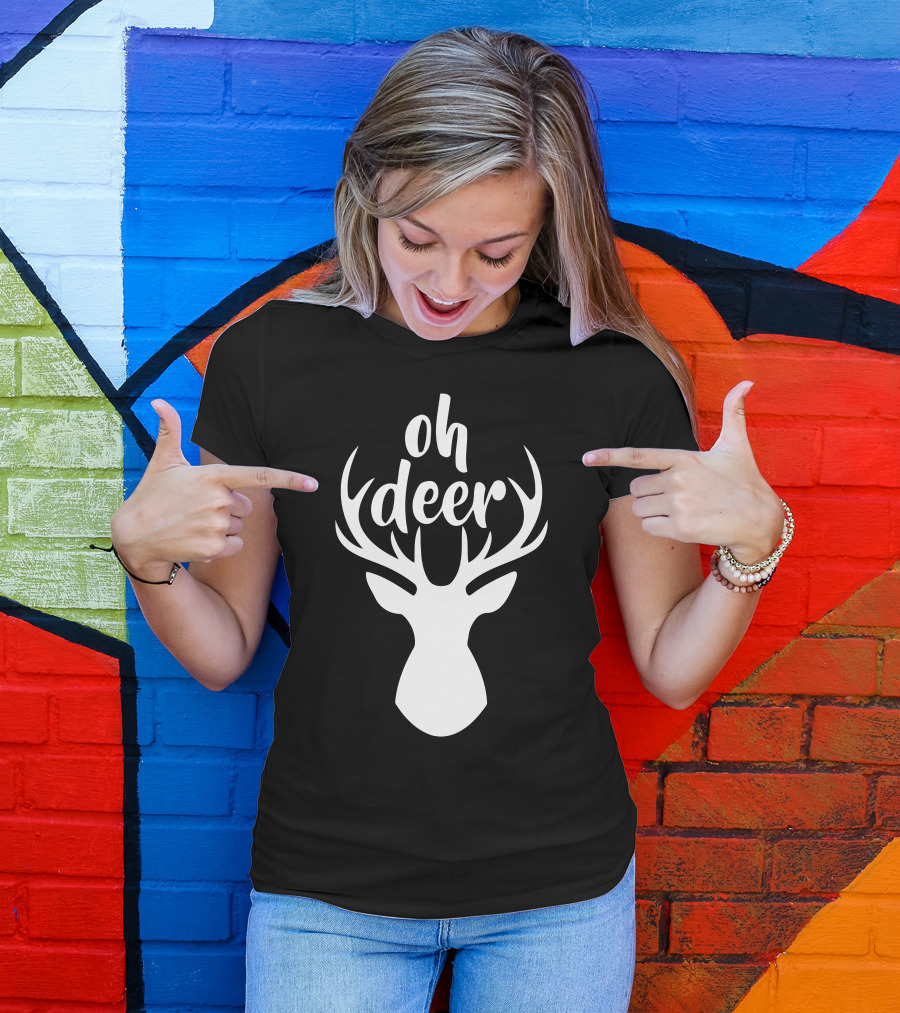 Oh Deer Antler T-Shirt