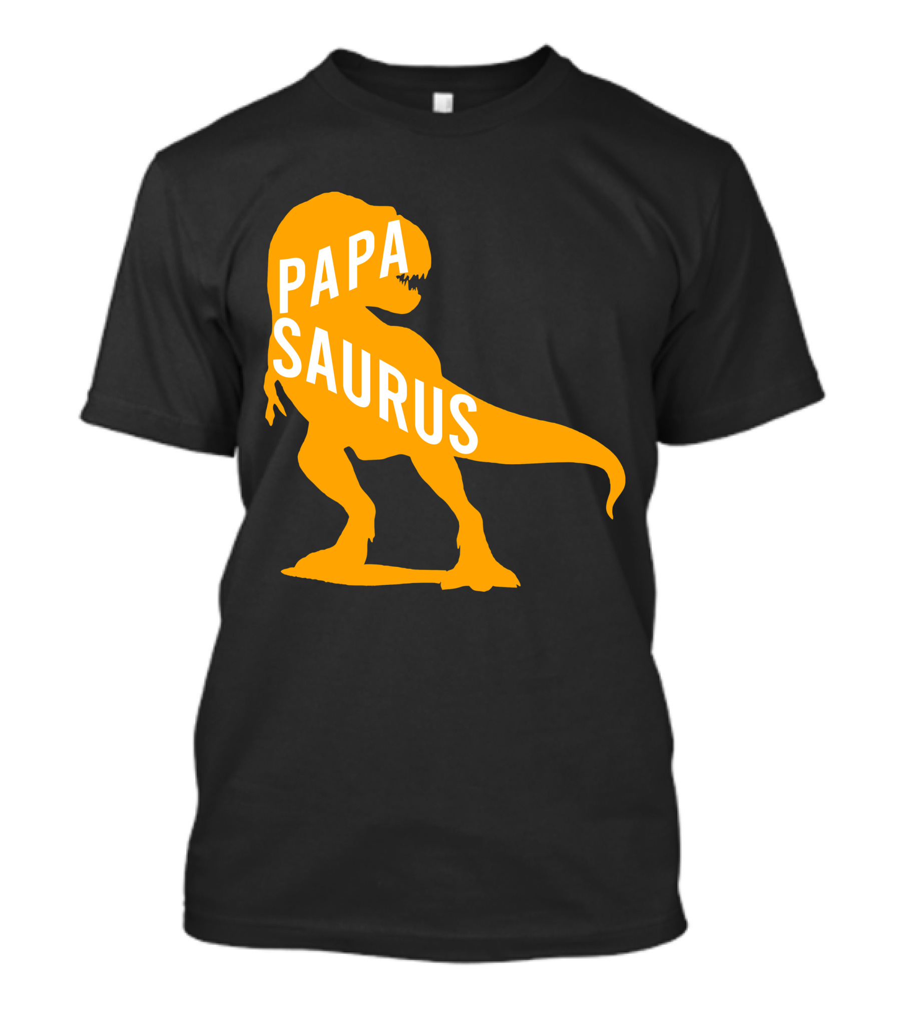 PAPA SAURUS Dinosaur Father's Day Gift T-Rex T-Shirt