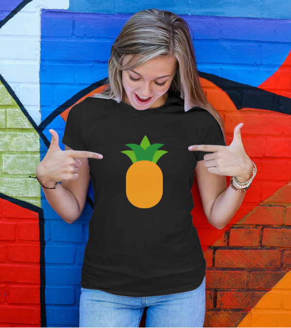 Pinnaple Simple Pineapple T-Shirt