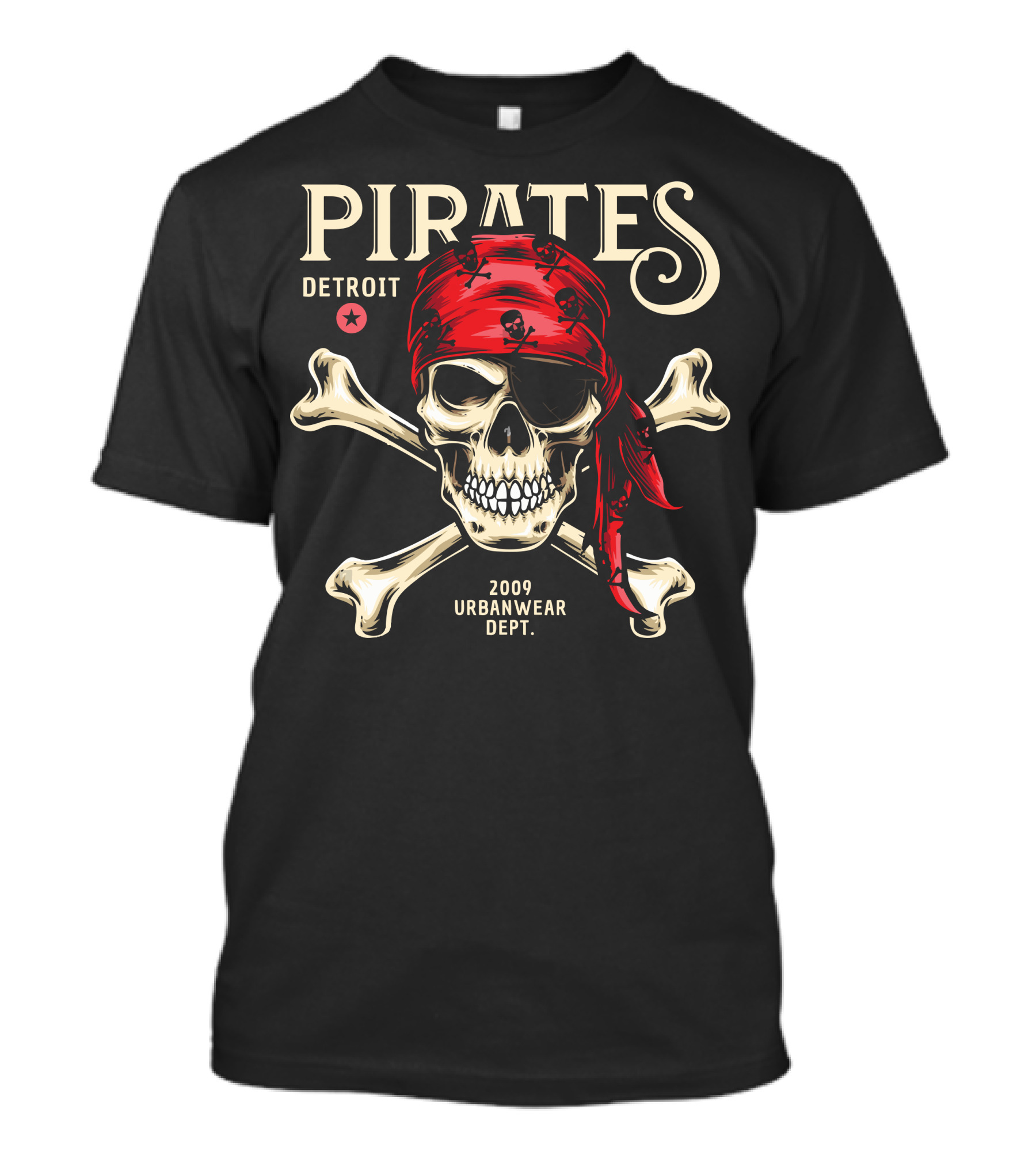 PIRATES DETROIT 2009 URBANWEAR DEPT T-Shirt