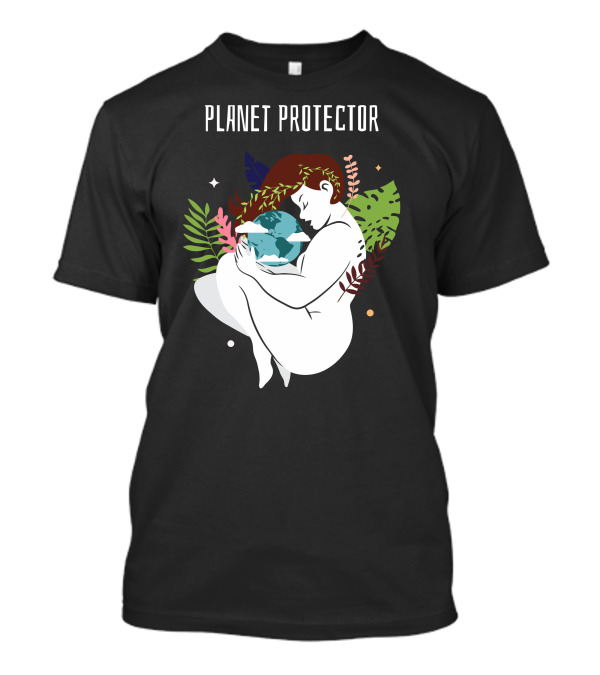 Planet Protector Earth Guardian Nature Embrace T-Shirt