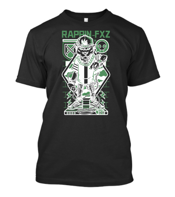 Rappin Fxz Street Style Electric Vibe Swagger T-Shirt