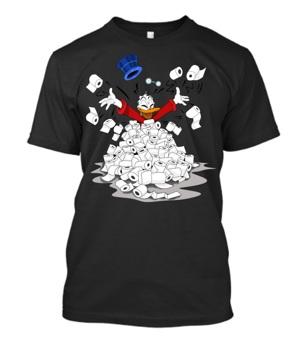 Rich Duck Toilet Paper Treasure T-Shirt