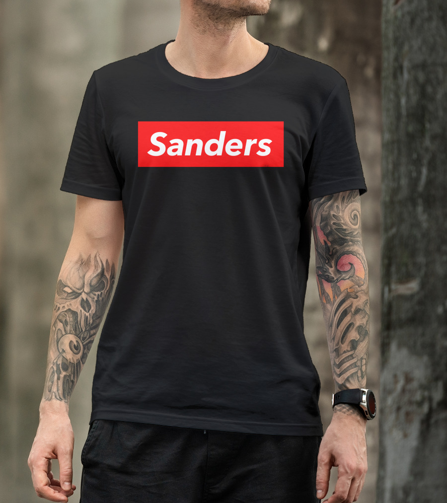 Sanders Bold Red Box T-Shirt