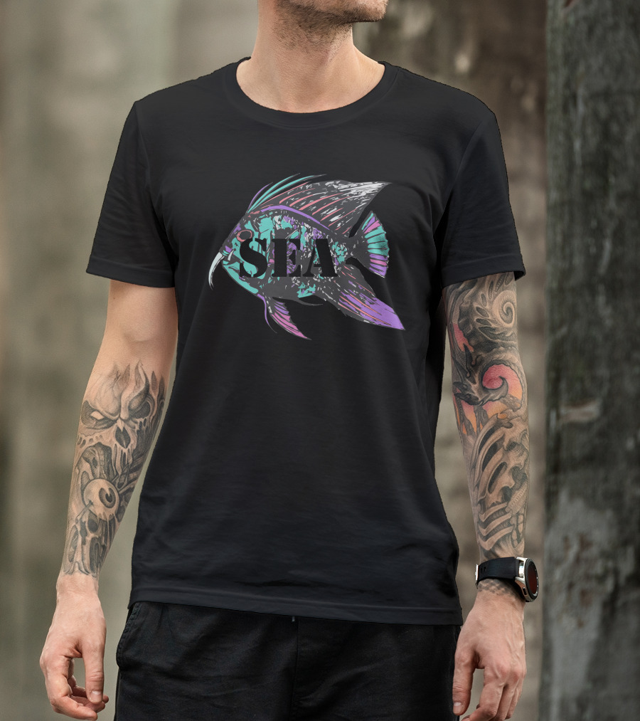 Sea Fish Multicolor T-Shirt