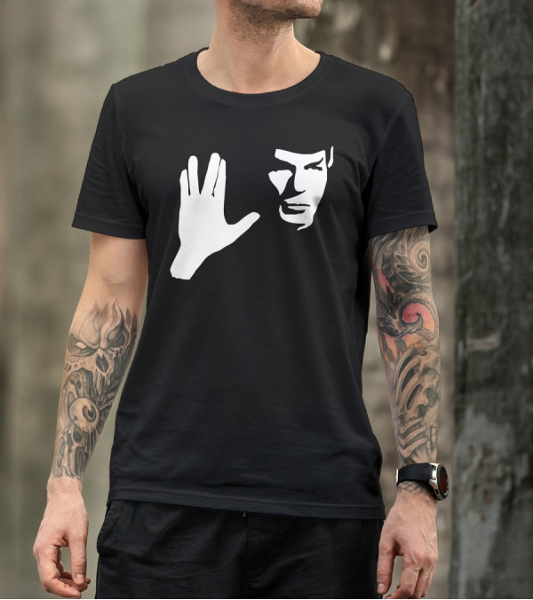 Spock Star Trek Leonard Nimoy Live Long And Prosper T-Shirt
