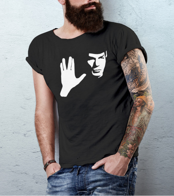 Spock Star Trek Leonard Nimoy Live Long And Prosper T-Shirt