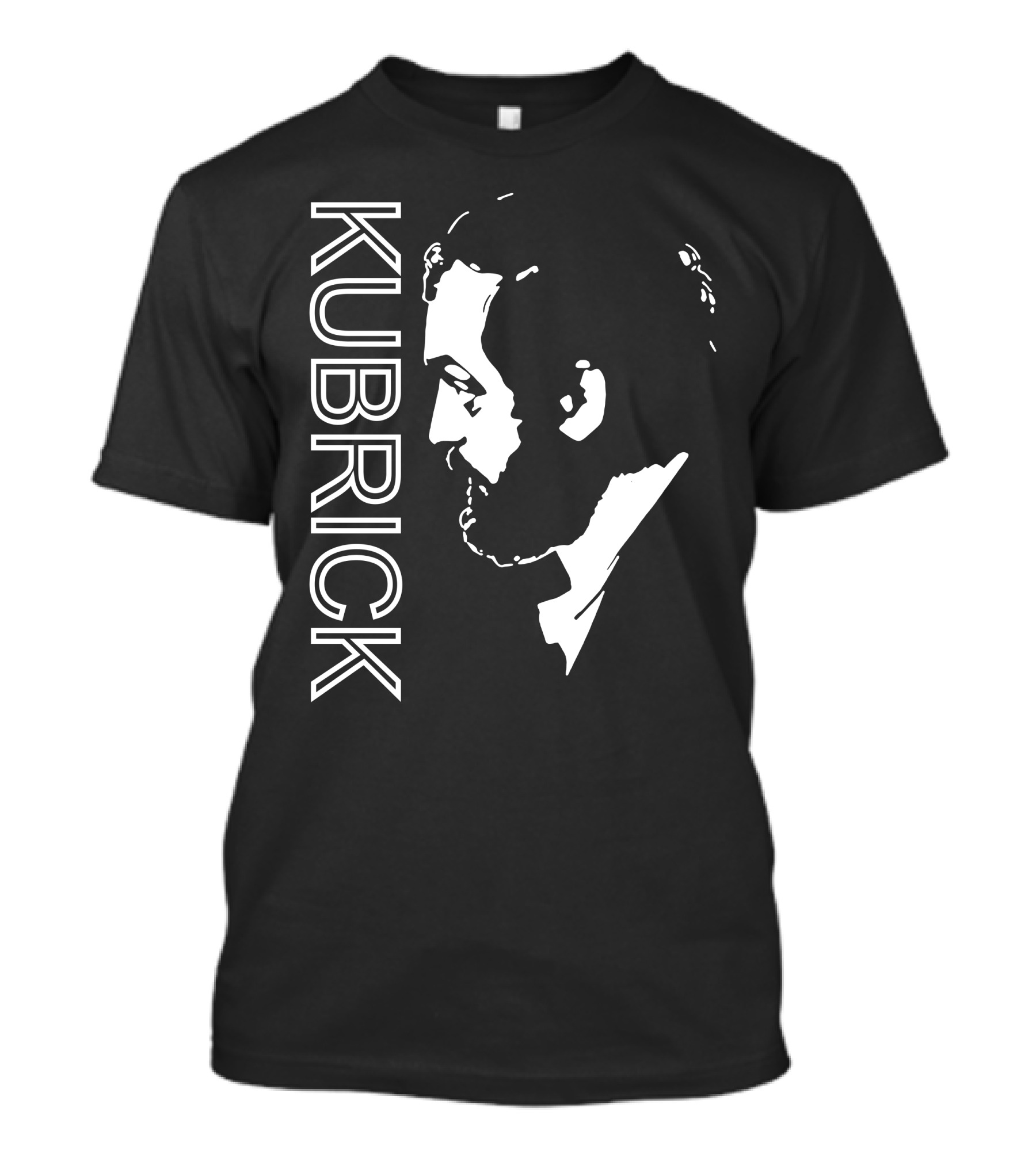 Kubrick Silhouette Profile Portrait Iconic T-Shirt
