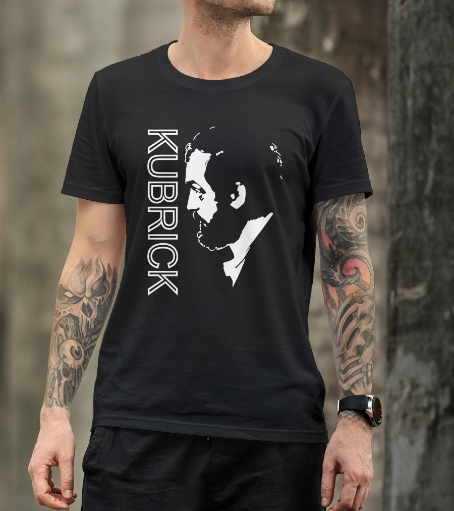 Kubrick Silhouette Profile Portrait Iconic T-Shirt