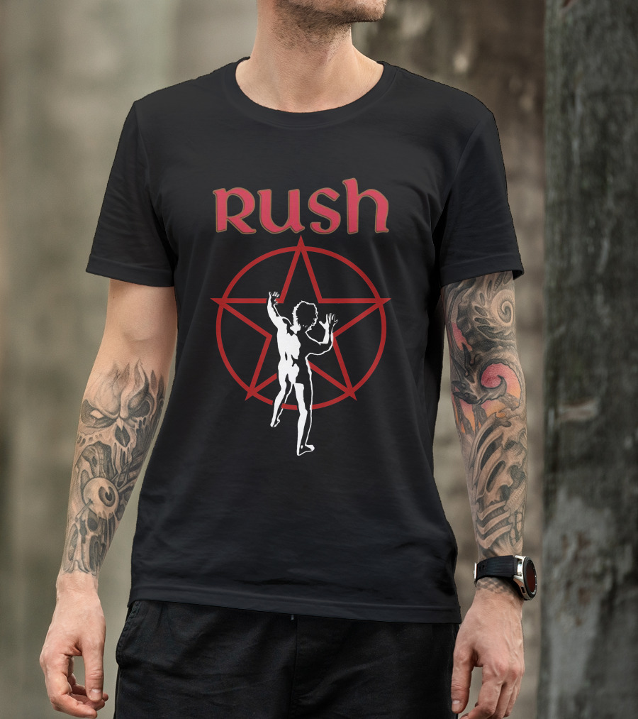 Rush Starman Red Star Logo 2112 T-Shirt