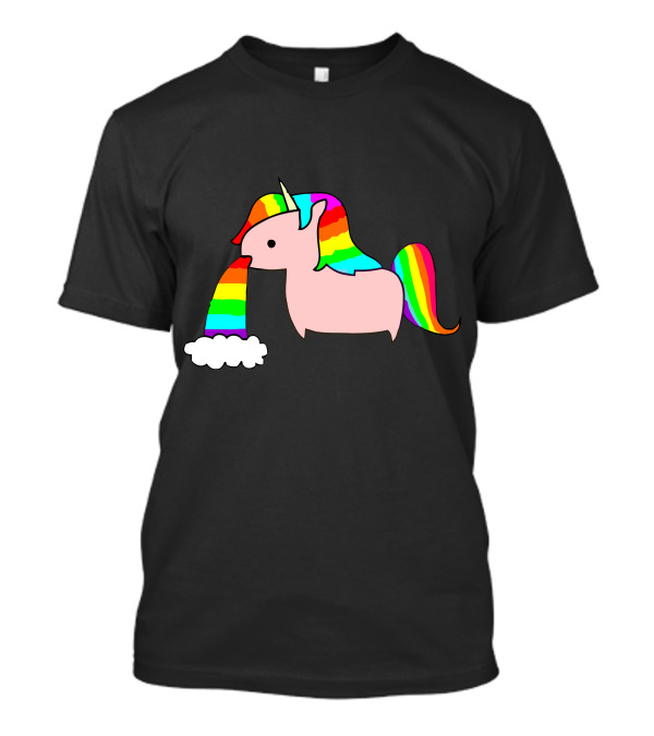 The Real Unicorn Rainbow Vomit Cloud T-Shirt
