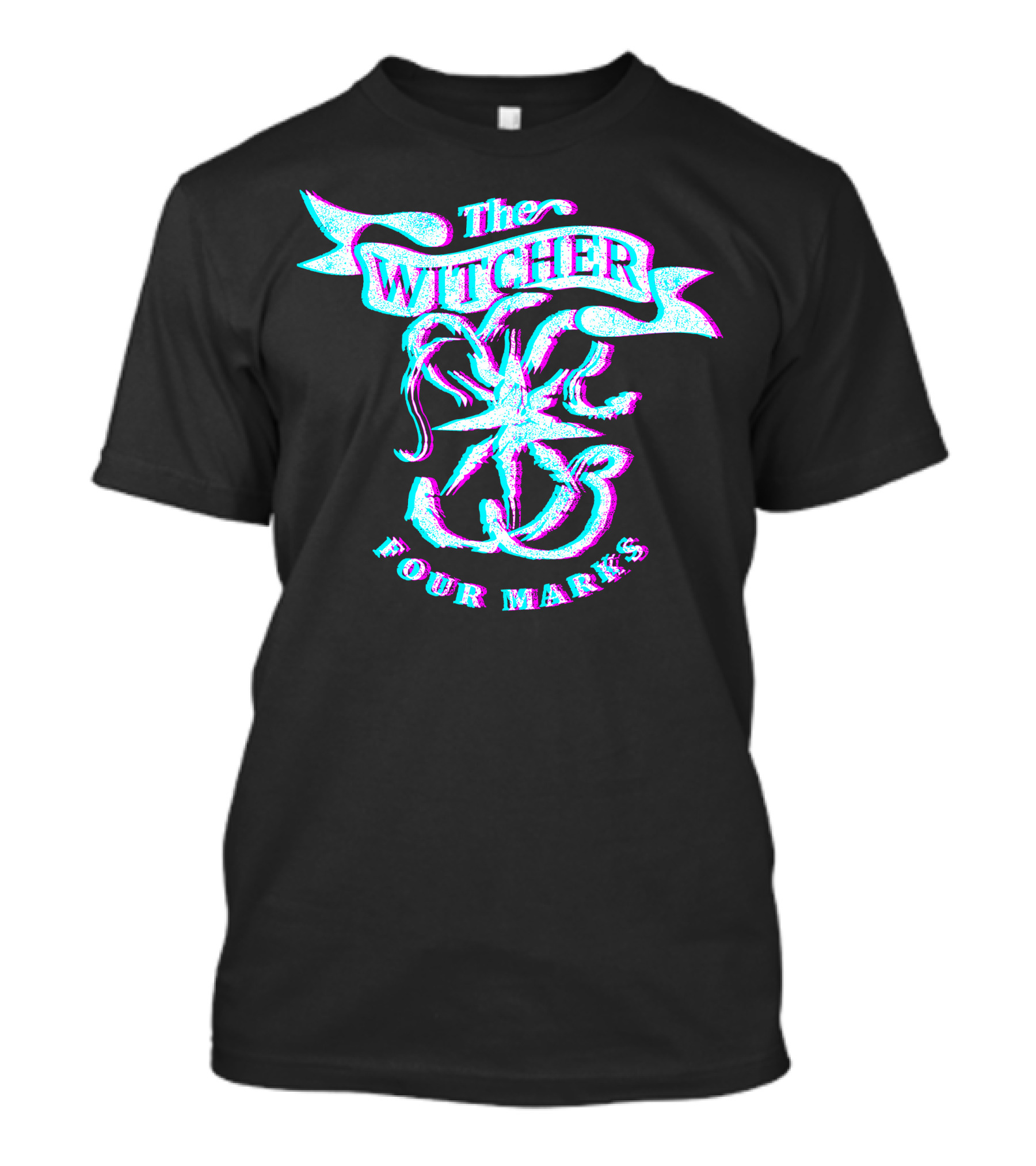 The Witcher Four Marks Iconic T-Shirt