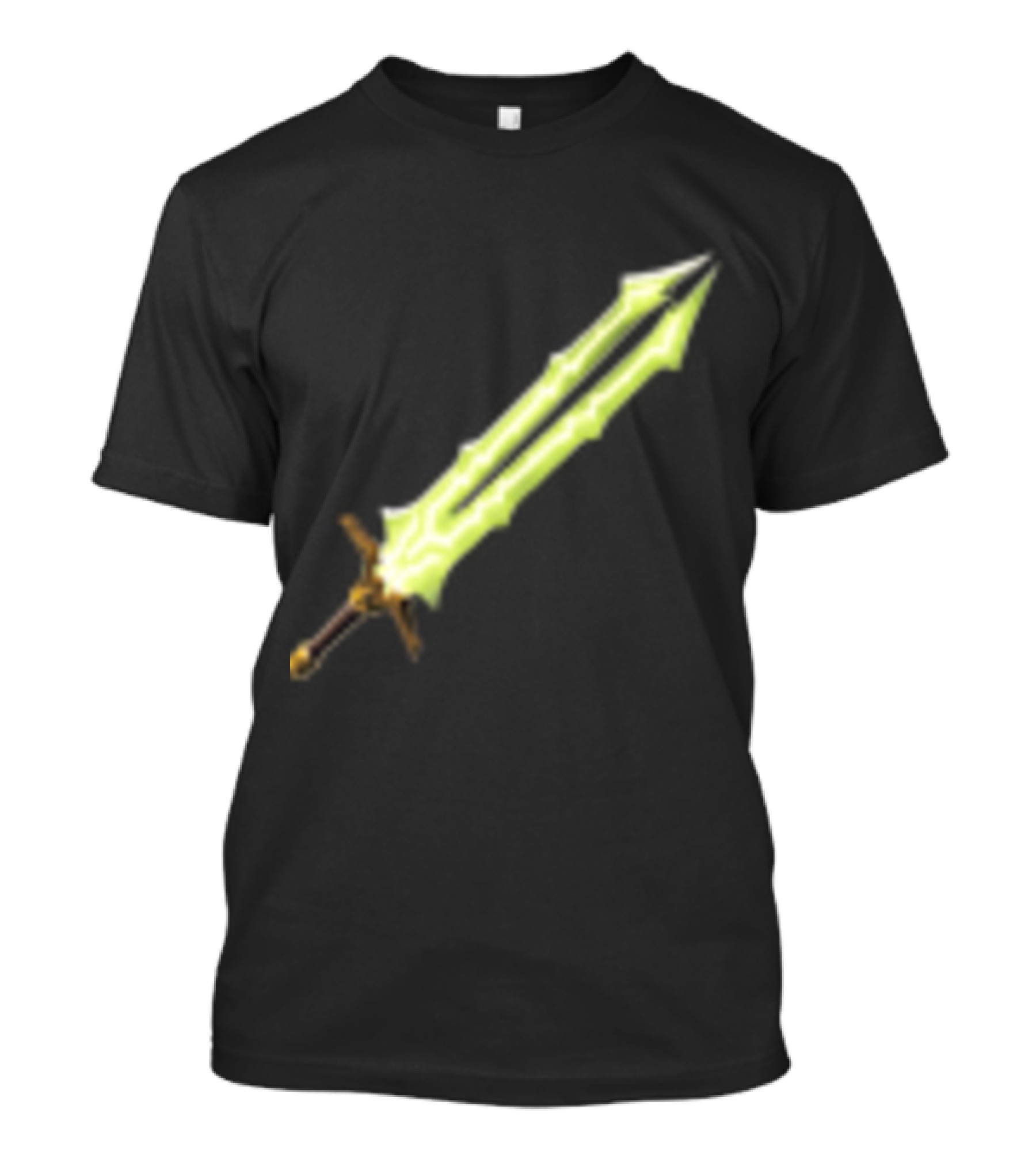 Thunderblade Glowing Sword Icon T-Shirt