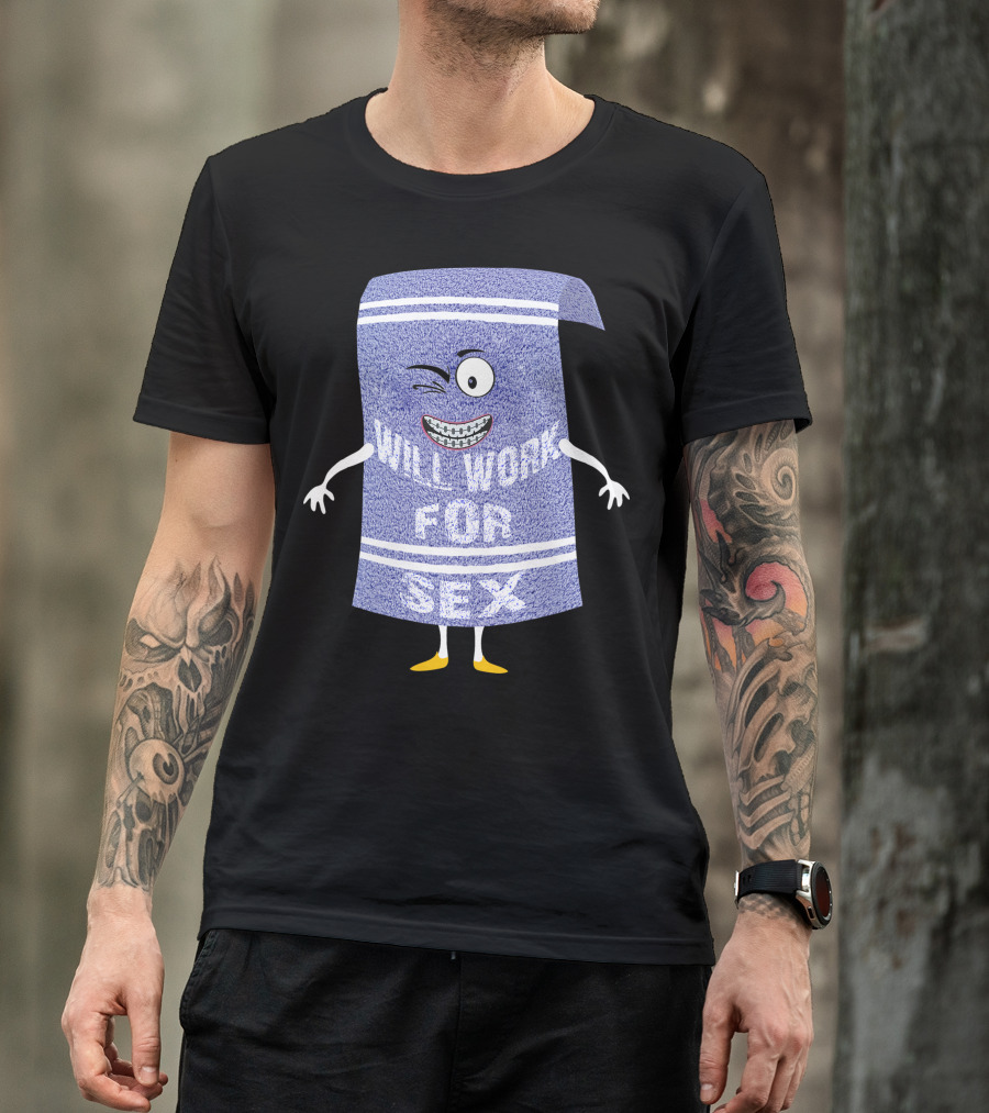 Towelie Will Work For Sex T-Shirt