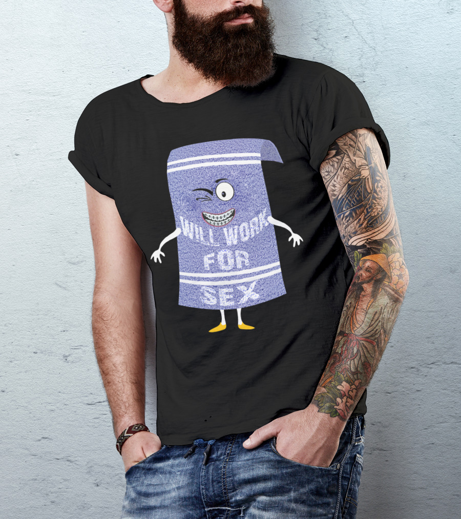 Towelie Will Work For Sex T-Shirt