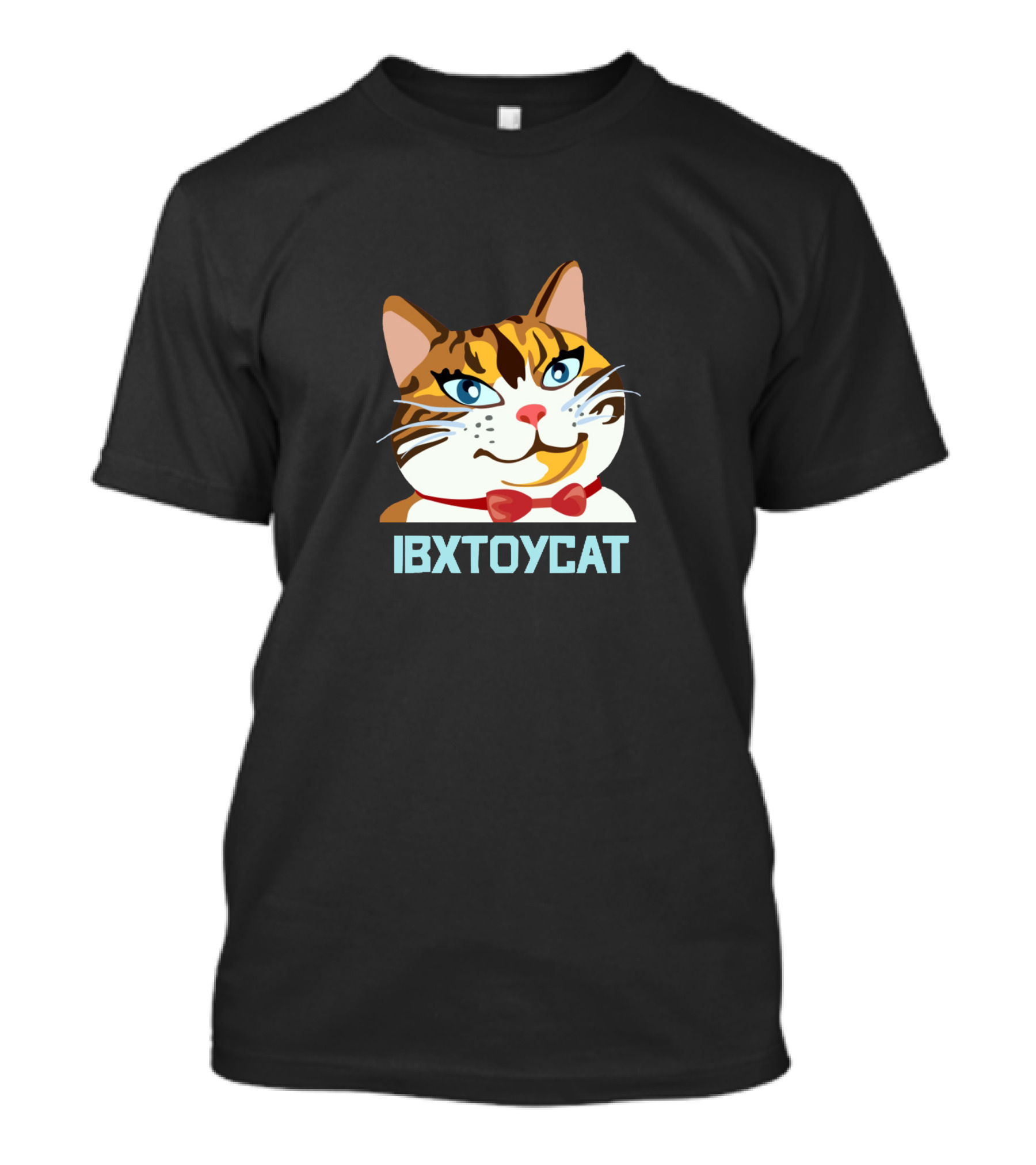 IBXToycat Cat With Bowtie Image T-Shirt