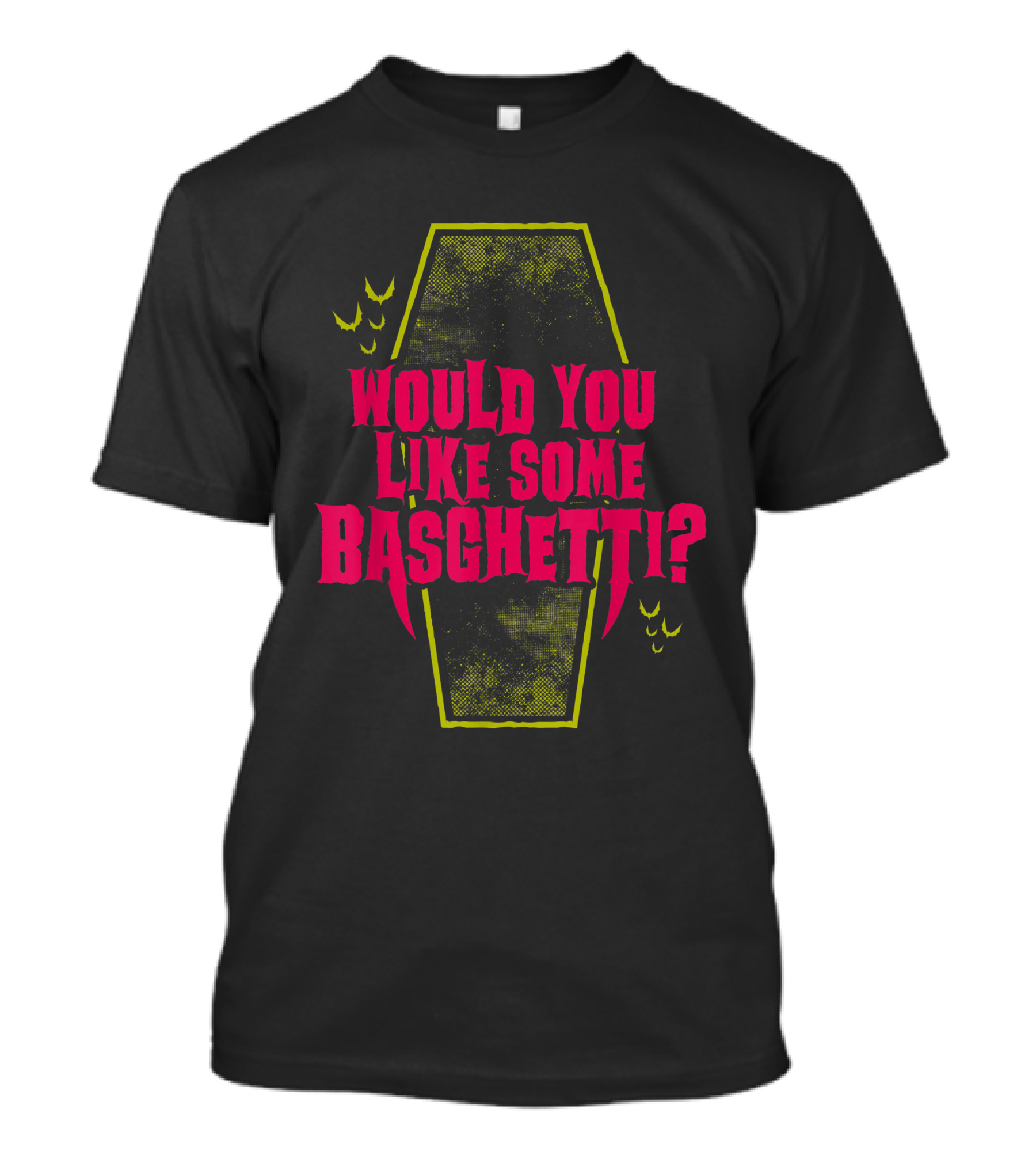 Would You Like Some Basghetti Vampire Coffin Bats T-Shirt