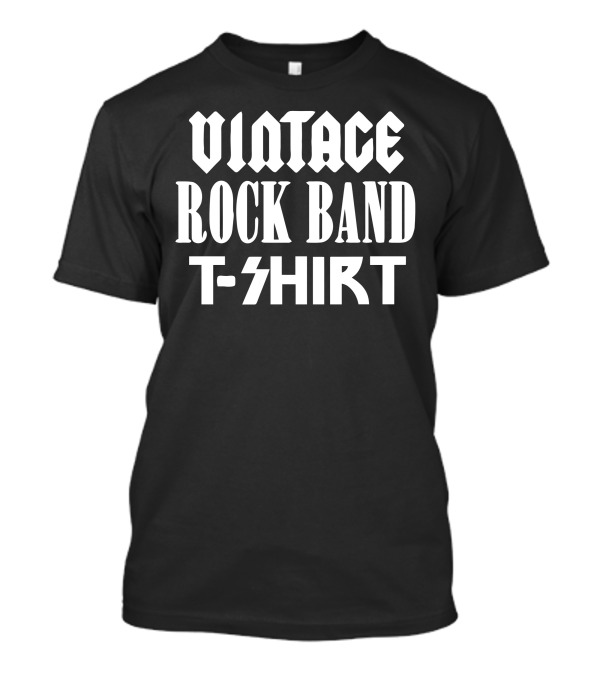 Vintage Rock Band T-Shirt