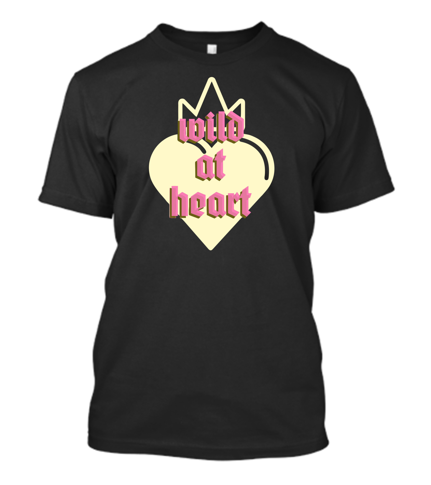 Wild At Heart Retro Crowned Heart T-Shirt
