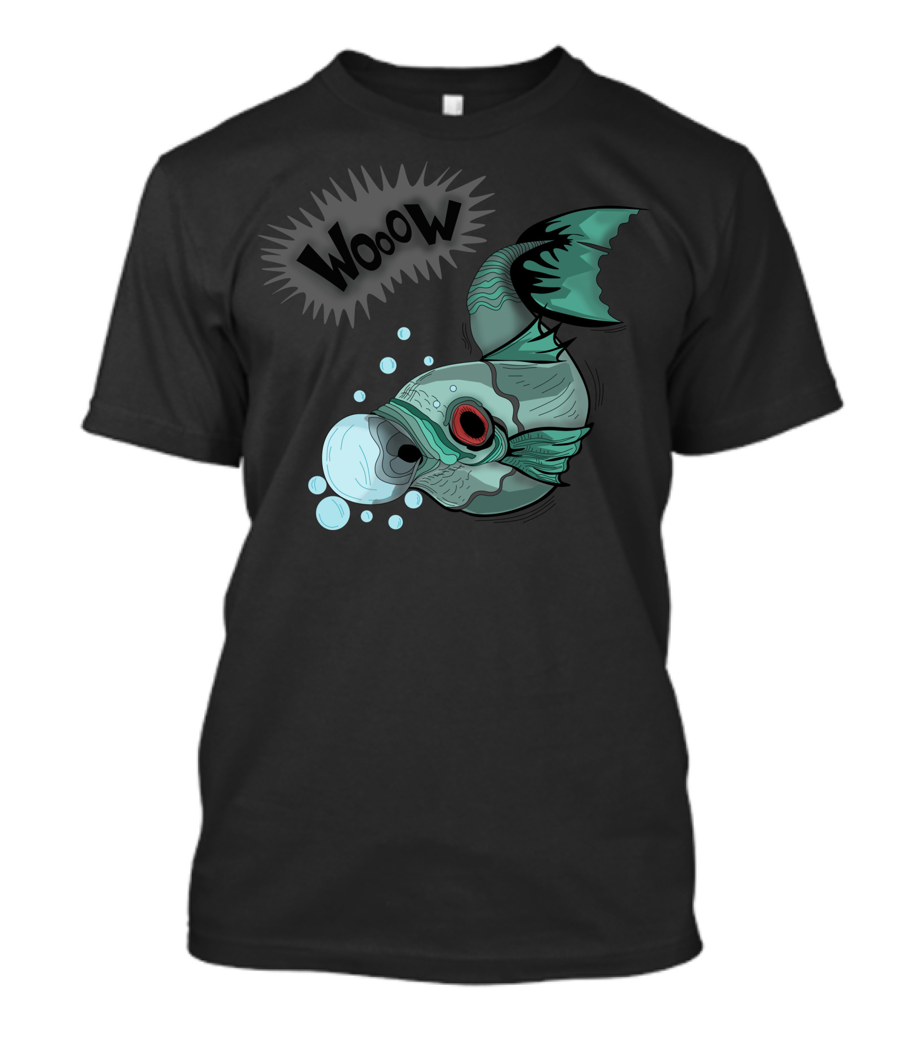 Woow Fish Bubble Pop T-Shirt