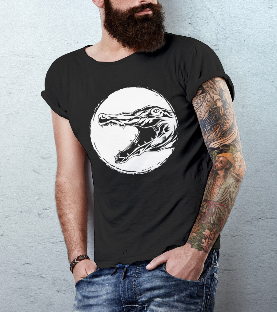 Alligator Reptile Crocodile Mortal Kombat T-Shirt