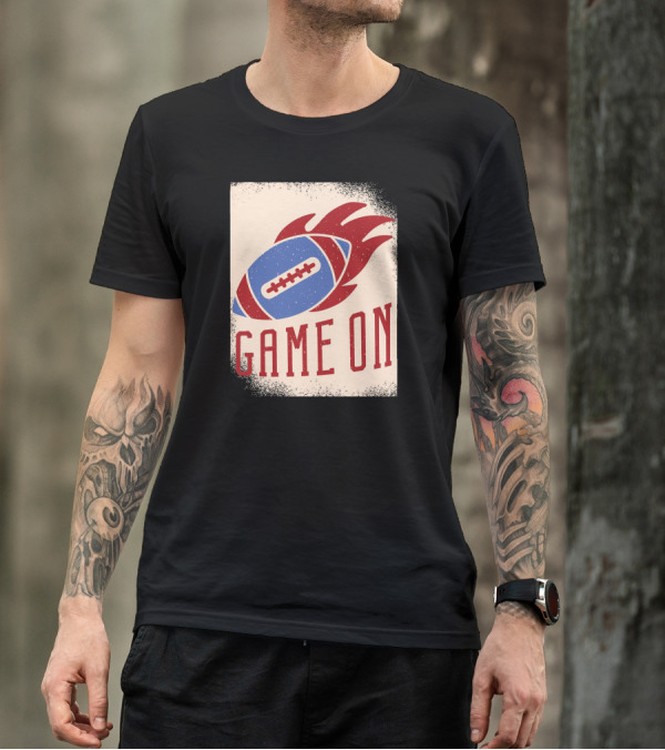 Game On American Football Ball T-Shirt