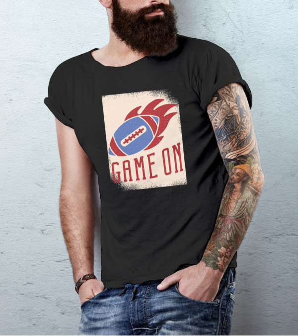 Game On American Football Ball T-Shirt