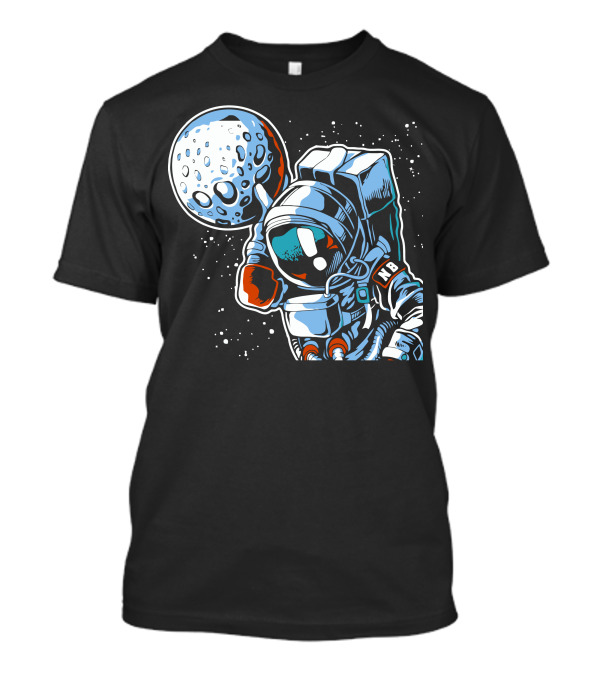 Astrodunk Astronaut Dunk Moon Basketball NB T-Shirt