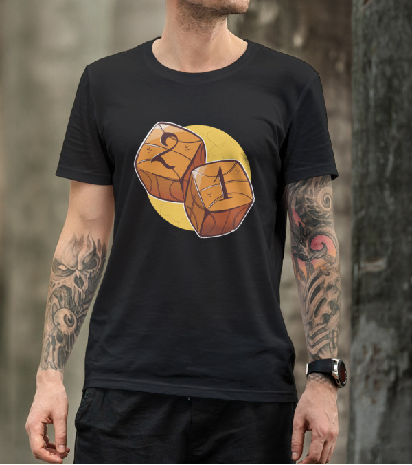 Basketball Dice 21 T-Shirt