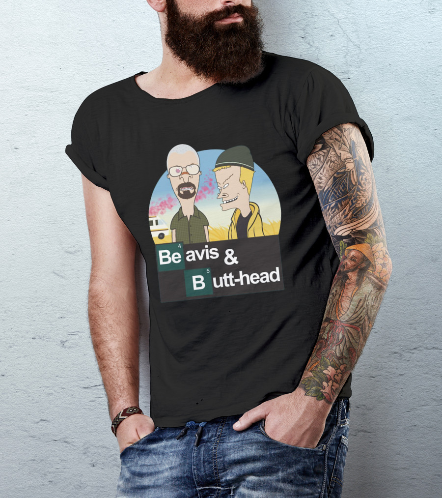 Beavis And Butt-Head Breaking Bad T-Shirt