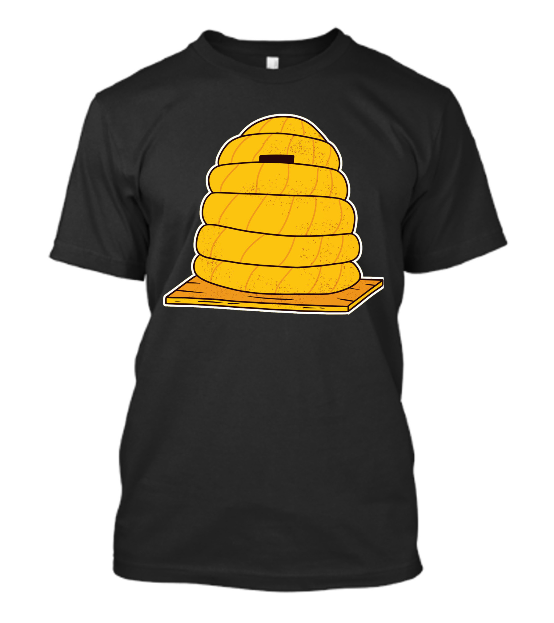 Beehive Yellow Buzzing Hive T-Shirt