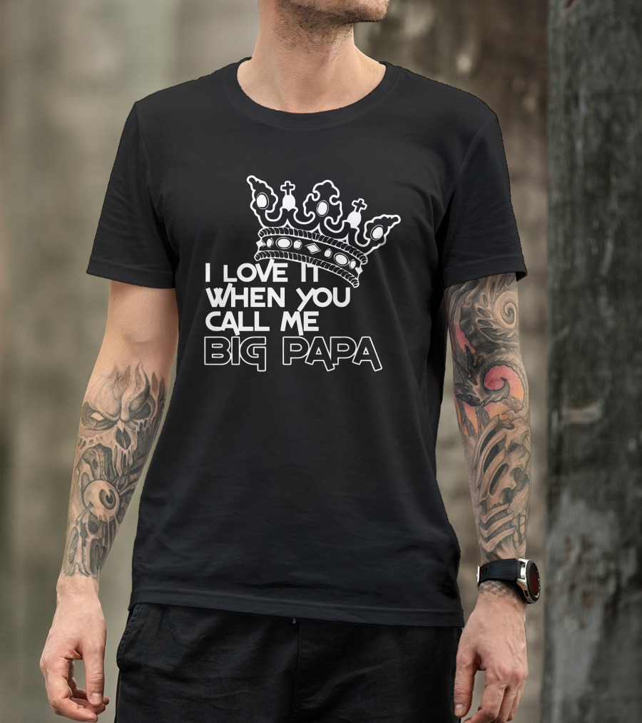 I Love It When You Call Me Big Papa Funny Humor Geek T-Shirt