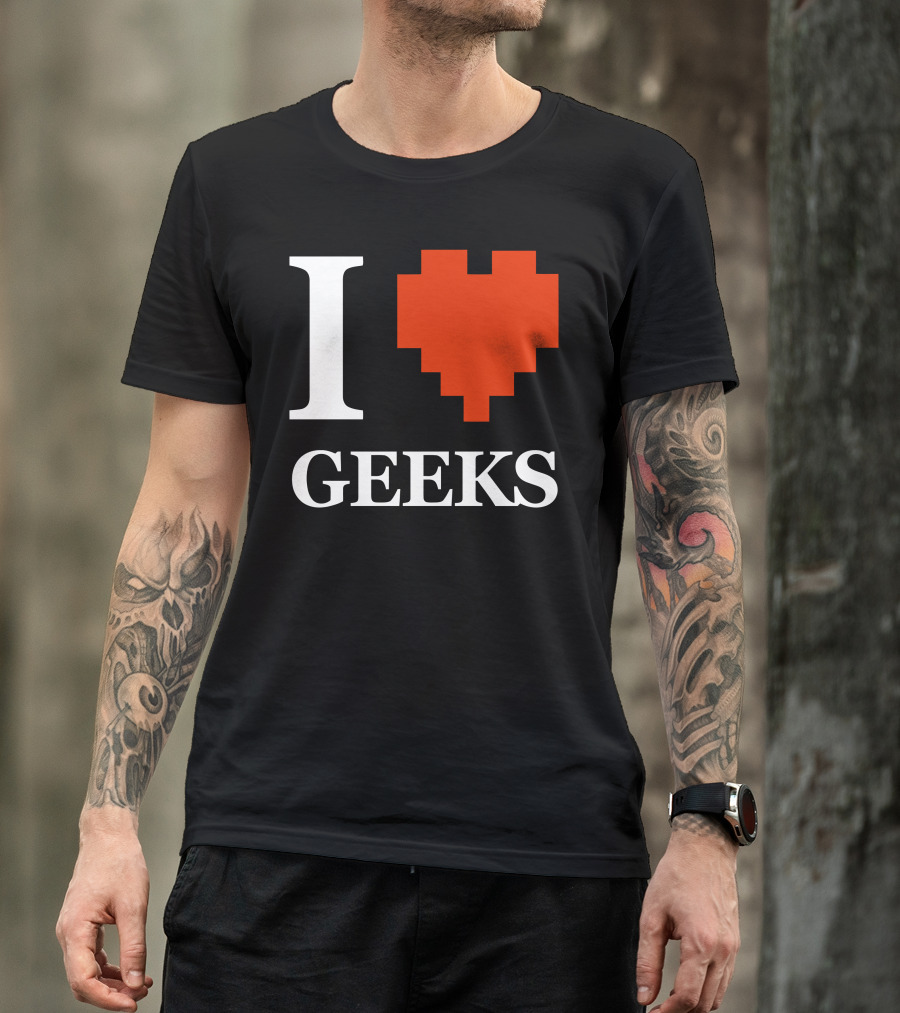 I Heart Pixel Geeks T-Shirt