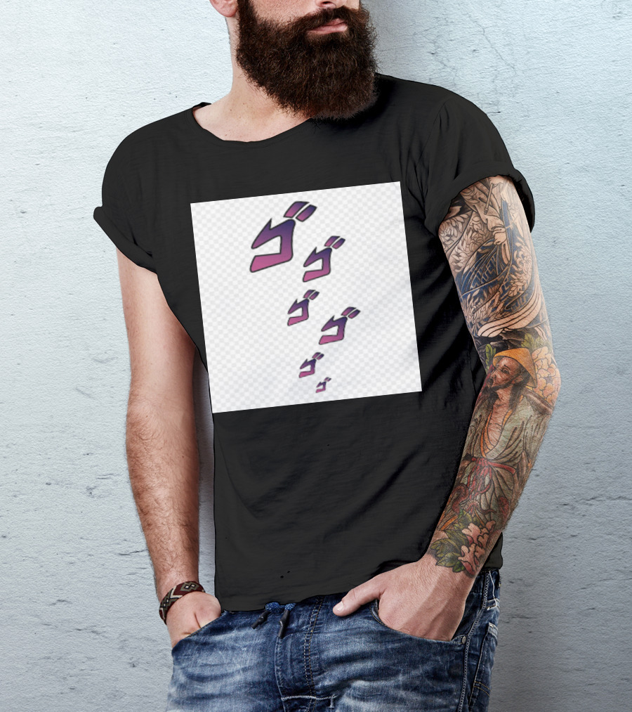 Is That A Jojo Reference Iconic Manga Onomatopoeia Symbols T-Shirt