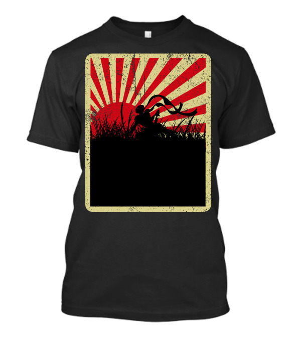 Japanese Rising Sun Samurai T-Shirt