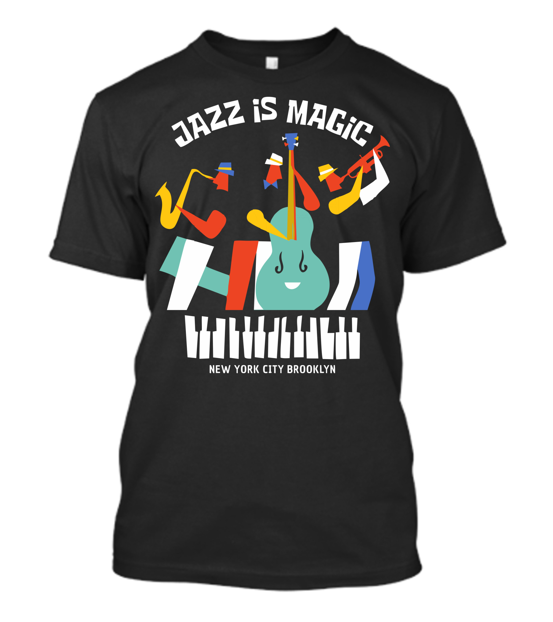 Jazz Is Magic New York City Brooklyn T-Shirt