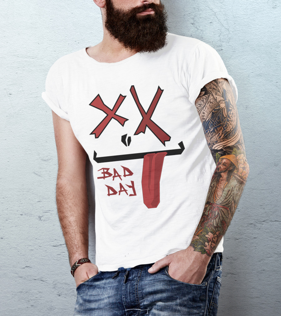 XX Face Bad Day Tongue Out T-Shirt